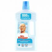 Средство для мытья пола и стен 1 л, MR.PROPER (Мистер Пропер) "Бережная уборка", 740093 Средство для мытья пола и стен 1 л, MR.PROPER (Мистер Пропер) "Бережная уборка", 740093