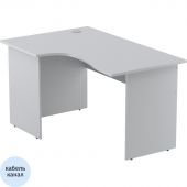 Стол эргономичный Easy One LT 22/16 левый (1400x900x740 мм) Серый