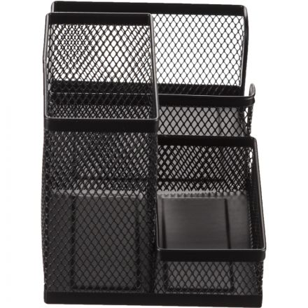 Подставка-стакан для канц принадл.M&G, метал сетка, черн, 220x100x100 мм