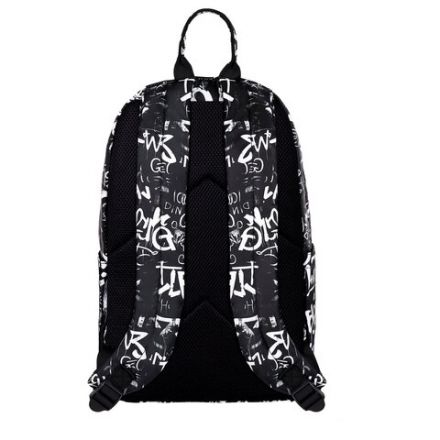 Рюкзак HEIKKI DREAM (ХЕЙКИ) универсальный, с карманом для ноутбука, эргономичный, "Lettering", 42х26х14 см, 273851