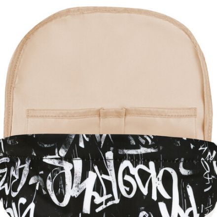 Рюкзак HEIKKI DREAM (ХЕЙКИ) универсальный, с карманом для ноутбука, эргономичный, "Lettering", 42х26х14 см, 273851