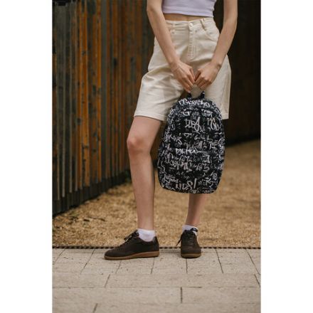 Рюкзак HEIKKI DREAM (ХЕЙКИ) универсальный, с карманом для ноутбука, эргономичный, "Lettering", 42х26х14 см, 273851