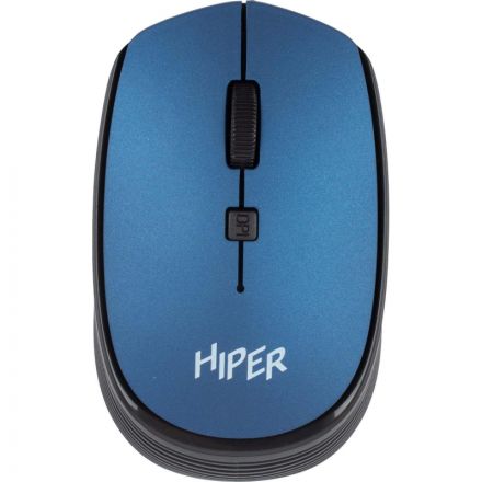 Мышь компьютерная HIPER (HOMW-083) беспроводная/синяя