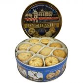 Печенье сдобное Bisquini Замки Дании ж/б, 454г