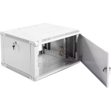 Шкаф настенный телеком. ЦМО разб. 6U (600х650) дверь металл (ШРН-Э-6.650.1)