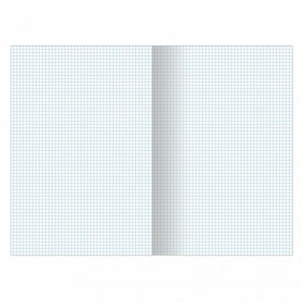Тетрадь А4, 96 л., BRAUBERG, скоба, клетка, глянцевый лак, "Monocolor", (микс в спайке), 405322