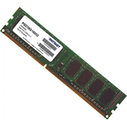 Модуль памяти Patriot DDR3 8GB DIMM (PSD38G16002) 1600Мгц CL11