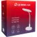 Светильник Ultraflash UF-804 C01 бел(Led настол, овал,12Вт, 3ур. ярк., ССТ)