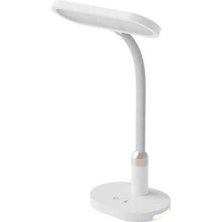 Светильник Ultraflash UF-804 C01 бел(Led настол, овал,12Вт, 3ур. ярк., ССТ)