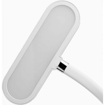 Светильник Ultraflash UF-804 C01 бел(Led настол, овал,12Вт, 3ур. ярк., ССТ)