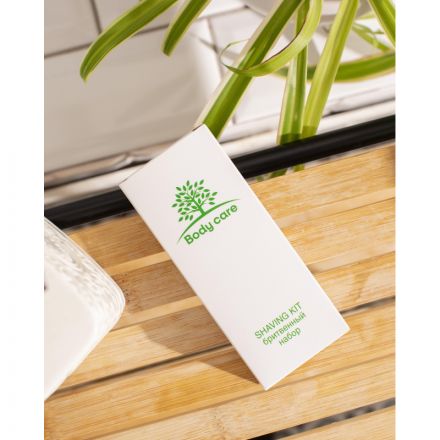 Набор бритвенный  Luscan Body care картон,200шт
