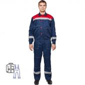 Костюм рабочий летний муж. Л20-КПК син/красн (р.56-58) 194-200 (Арсенал-СП) Костюм рабочий летний муж. Л20-КПК син/красн (р.56-58) 194-200 (Арсенал-СП)