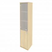 Style Шкаф высокий узкий левый Л.СУ-1.2 (L) Акация 412*410*1980