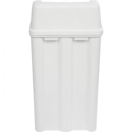 Контейнер для мусора Luscan Professional настенный 50л белый R-3519