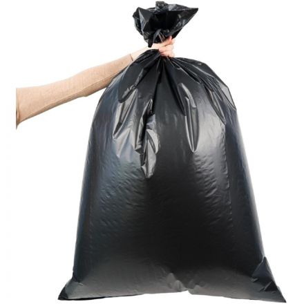 Мешки для мусора ПВД  Элементари 240л, 50 мкм 10шт/рул.,черные 90х130см