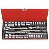 Набор  головок 3/8,двенадцатигр.,6-22мм,1/4-13/16,3 предм. KING TONY