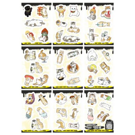 Наклейки виниловые, 49-53 шт., 9 листов, А6, "ЗАБАВНЫЕ ДИЗАЙНЫ", АССОРТИ, NALEPKING