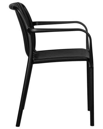 Набор 3 шт Стул обеденный DOBRIN WALTER, черный (B-03)