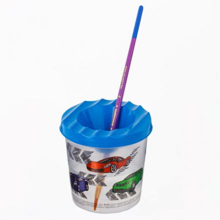 Стакан-непроливайка с рисунком "ЮНЛАНДИК БЫСТРЕЕ ВСЕХ" ЮНЛАНДИЯ, 191733 Стакан-непроливайка с рисунком "ЮНЛАНДИК БЫСТРЕЕ ВСЕХ" ЮНЛАНДИЯ, 191733