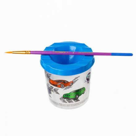 Стакан-непроливайка с рисунком "ЮНЛАНДИК БЫСТРЕЕ ВСЕХ" ЮНЛАНДИЯ, 191733 Стакан-непроливайка с рисунком "ЮНЛАНДИК БЫСТРЕЕ ВСЕХ" ЮНЛАНДИЯ, 191733