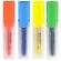 Набор текстовыделителей BRAUBERG 4 шт., АССОРТИ, "FLUO", линия 1-5 мм, 150403