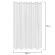 Шторка для ванной ПОЛИЭСТЕР, 180х200 см, кольца в комплекте, БЕЛЫЙ БРИЛЛИАНТ, PRIMILA (ПРИМИЛА), 700093