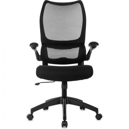 Кресло VB_Бюрократ Sigma 1 черный сетка/ткань Кресло VB_Бюрократ Sigma 1 черный сетка/ткань