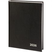 Ежедневник датированный 2026 Выбор есть, А5, 160л, бумвинил, черный