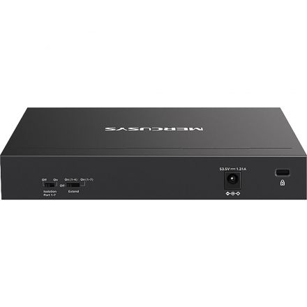 Коммутатор Mercusys MS108GP (L2) 8x1Гбит/с 7PoE+ 65W неуправляемый