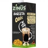 Молоко Овсяное ZINUS BARISTA  из пророщенного овса 1л ТBА