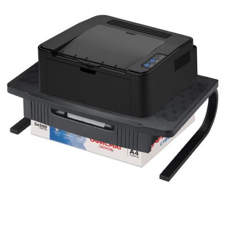 Подставка для оргтехники BRAUBERG, 1 отделение, 460х300х145 мм, металлическое основание, черная, 512667 Подставка для оргтехники BRAUBERG, 1 отделение, 460х300х145 мм, металлическое основание, черная, 512667