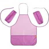 Фартук для труда №1School Сиреневый 535x445 2 кармана, нарукав, ФН 45 Фартук для труда №1School Сиреневый 535x445 2 кармана, нарукав, ФН 45