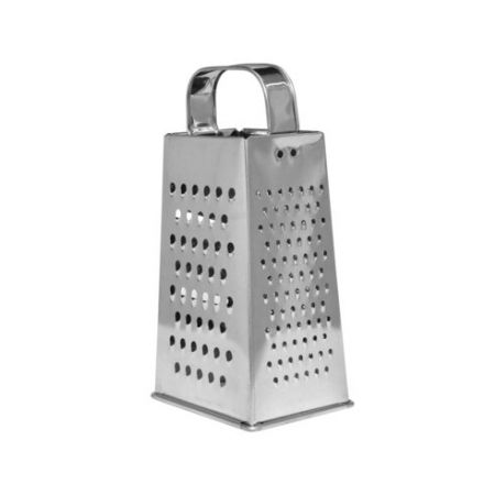 Терка 4 грани 22х11х8,5 см, белая жесть, BOOMHOUSE (БумХаус) Classic, 701858