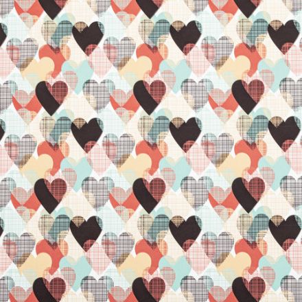 Бумага упаковочная подарочная мелованная "Love Story", 70x100 см, 10 дизайнов ассорти, ЗОЛОТАЯ СКАЗКА, 591916