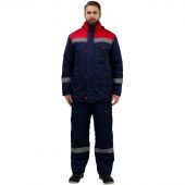 Костюм рабочий зимний муж з31-КПК син/красн (р.52-54) 170-176 (Арсенал-СП)