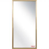 Зеркало МГЛ_настенное Комус Мебель 120К (600x1400) багет ПВХ бежев.косичка