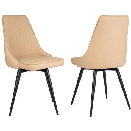 Стул VB_для дома Бюрократ CH-K4_1/SP_2_K с повор.мех. беж экокожа Стул VB_для дома Бюрократ CH-K4_1/SP_2_K с повор.мех. беж экокожа