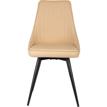 Стул VB_для дома Бюрократ CH-K4_1/SP_2_K с повор.мех. беж экокожа Стул VB_для дома Бюрократ CH-K4_1/SP_2_K с повор.мех. беж экокожа