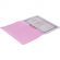 Папка с зажимом Attache Акварель А4, плотн 350мкм, розовая