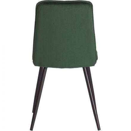 Стул Комус Мебель FRANK велюр, 47х54х86, Deep Forest (изумруд)