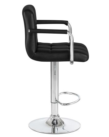 Стул барный DOBRIN KRUGER ARM, чёрный Стул барный DOBRIN KRUGER ARM, чёрный