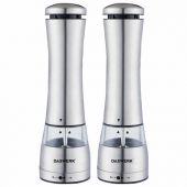 Набор мельниц для соли и специй электрические с подсветкой, 2 шт., PM-4, DASWERK (ДАСВЕРК), 456622