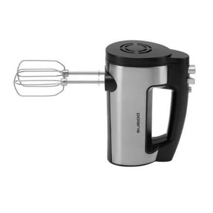 Миксер POLARIS PHM 5009A, 500 Вт, 6 скоростей, 2 венчика, 2 крюка для теста, черный, 25323 Миксер POLARIS PHM 5009A, 500 Вт, 6 скоростей, 2 венчика, 2 крюка для теста, черный, 25323