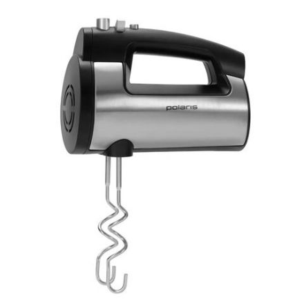 Миксер POLARIS PHM 5009A, 500 Вт, 6 скоростей, 2 венчика, 2 крюка для теста, черный, 25323 Миксер POLARIS PHM 5009A, 500 Вт, 6 скоростей, 2 венчика, 2 крюка для теста, черный, 25323