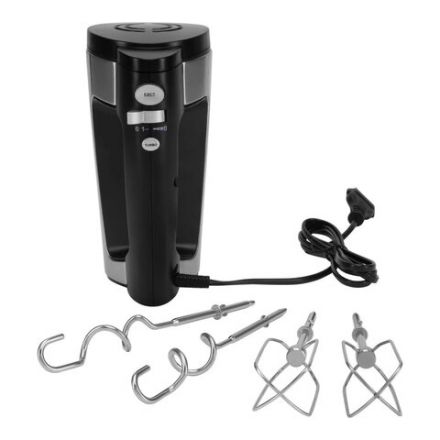 Миксер POLARIS PHM 5009A, 500 Вт, 6 скоростей, 2 венчика, 2 крюка для теста, черный, 25323 Миксер POLARIS PHM 5009A, 500 Вт, 6 скоростей, 2 венчика, 2 крюка для теста, черный, 25323