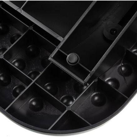 Подставка для ног Комус Мебель F6018,(11974080) 44x8,5x33,пласт.,чер