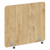 R-line Перегородка на металлических опорах, на роликах DP.R-160-140 Тиквуд светлый/Серый металл 1600*18*1400 R-line Перегородка на металлических опорах, на роликах DP.R-160-140 Тиквуд светлый/Серый металл 1600*18*1400