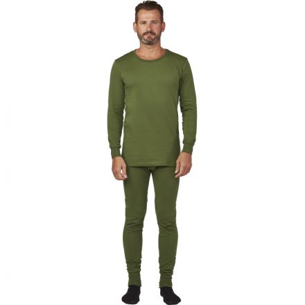 Белье нательное трикотаж зимнее с начесом цв.олива (р.48-50) р. 170-176