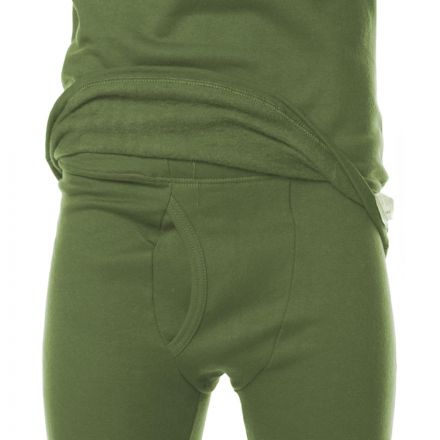 Белье нательное трикотаж зимнее с начесом цв.олива (р.48-50) р. 170-176