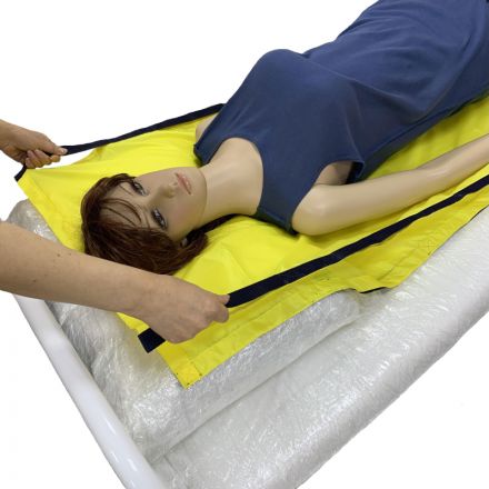 Простыня скользящая, для перемещения лежачих больных, полиэстер, 65x172см